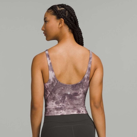 Lululemon-Align Tank Top (Diamond Dye Mink Bery Lunar Rock Shadow Grey) - Picture 4 of 7